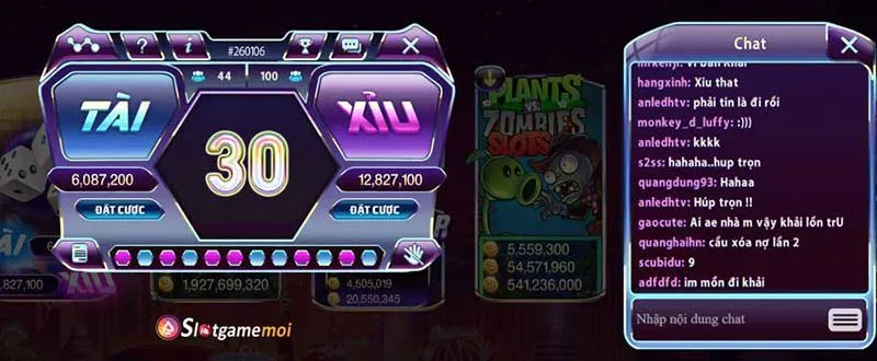 Tham gia game Tài xỉu 789Club