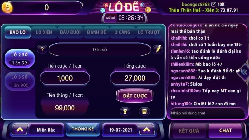 Lô đề 3 miền 789 Club