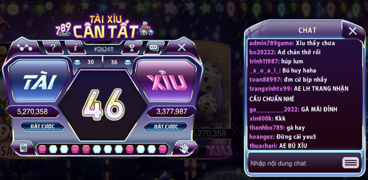 Tài xỉu 789 club